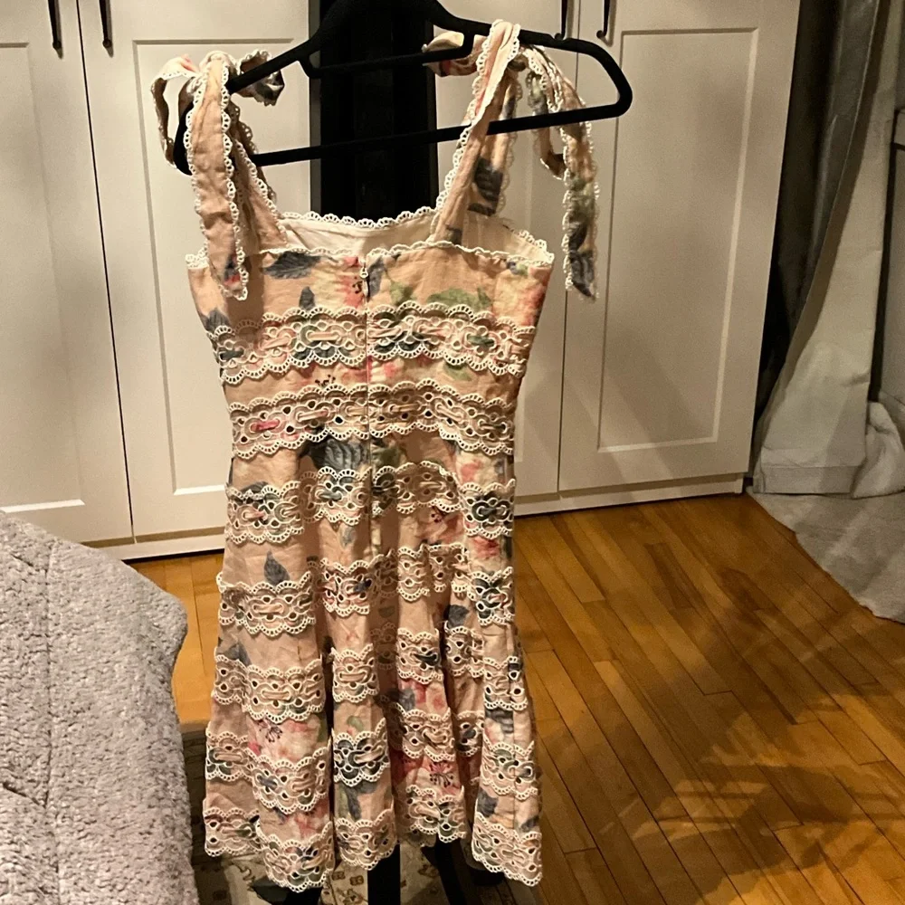 Zimmermann Cream Lace Dress - Picture 4 of 7